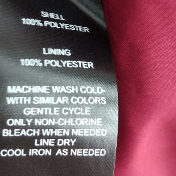 Jessica Howard NEW Wine-Colored Paisley Keyhole Fit & Flare Dress Women 20W Plus - Picture 12 of 14